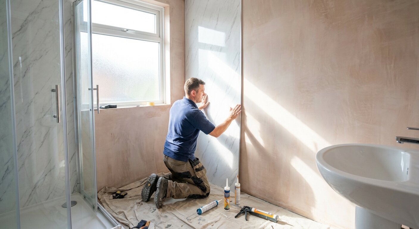 How to Install PVC Wall Panels: No Grout, No Mess