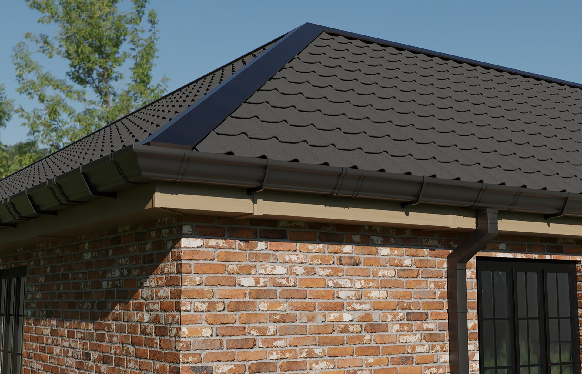 Kast Iron Half Round